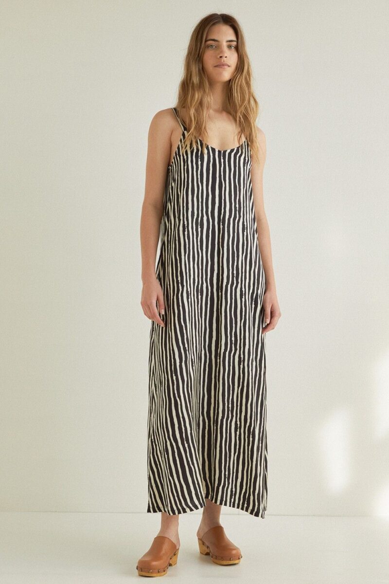 Vestido viscosa