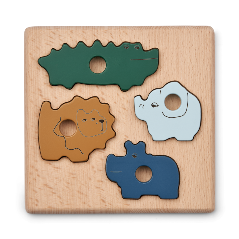 Puzzle encajables