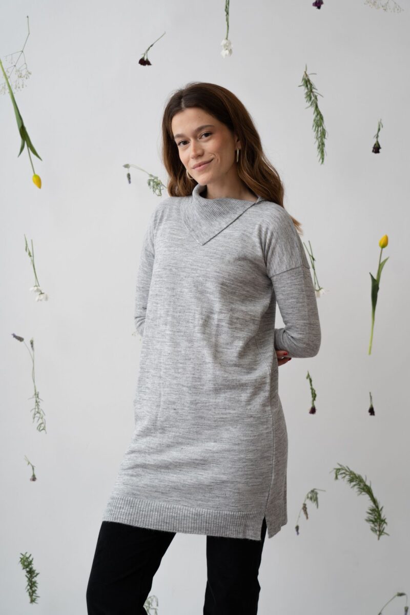 Vestido caoba - Imagen 2
