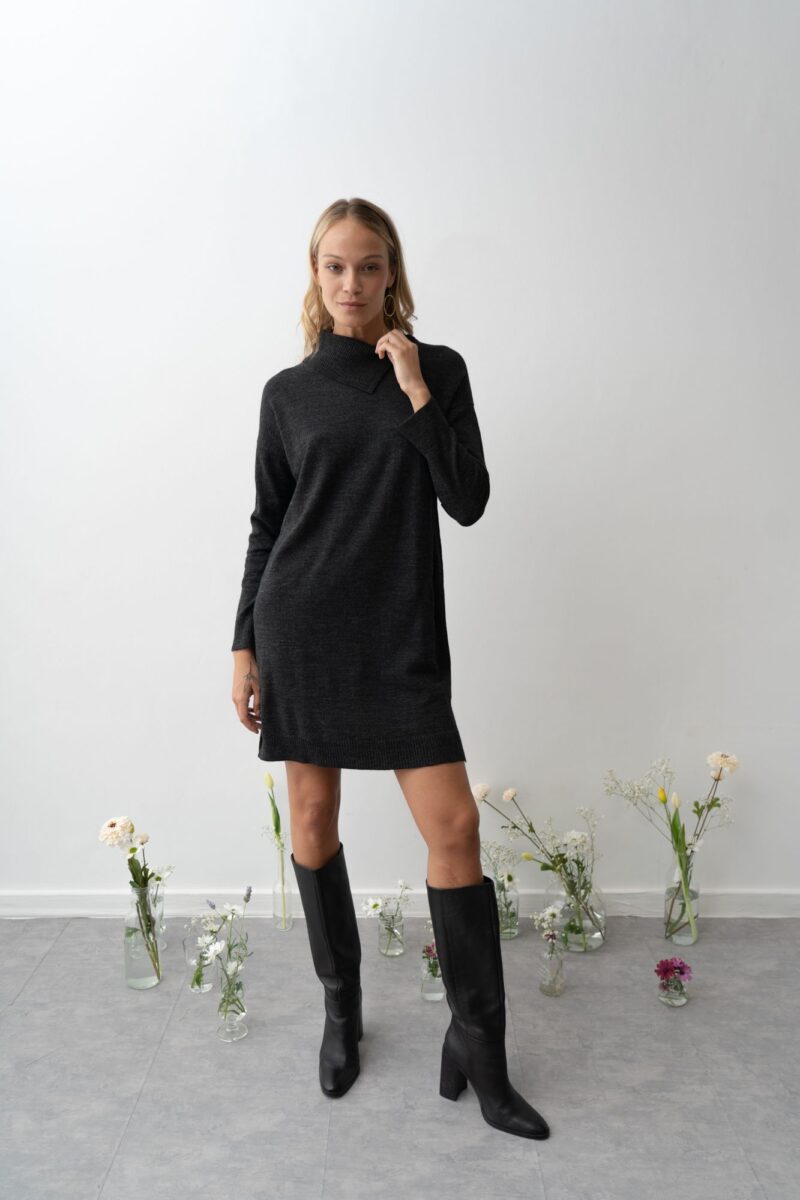Vestido caoba
