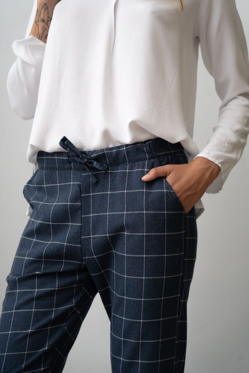Pantalón cuadro tulip - Imagen 2