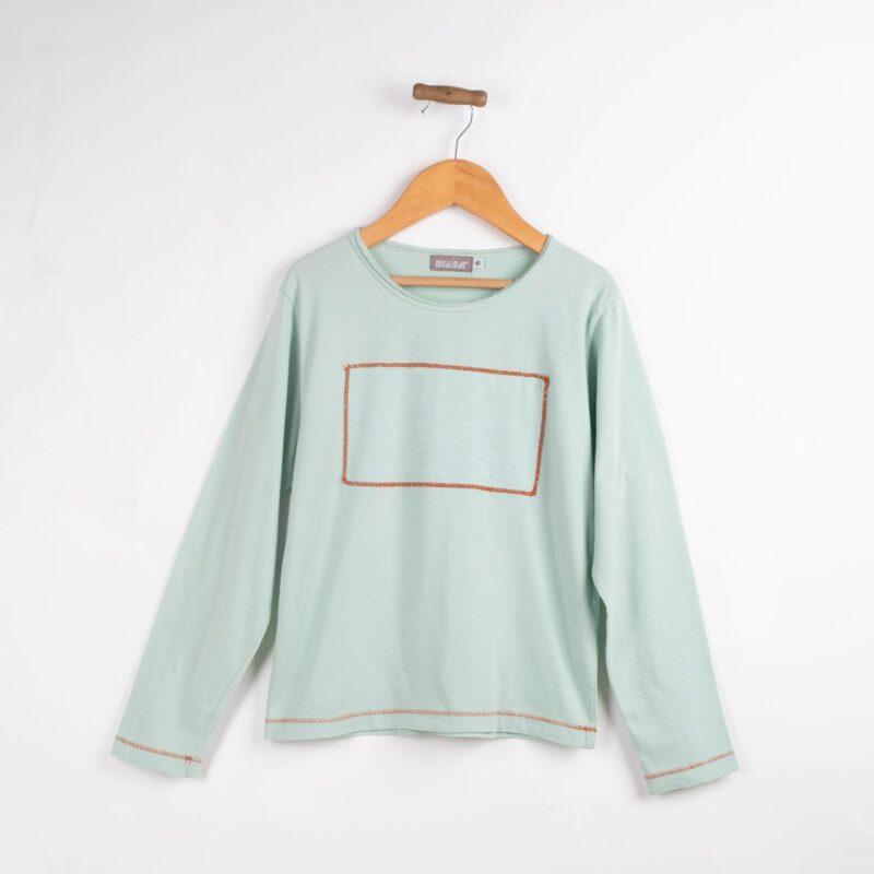Camiseta parche menta