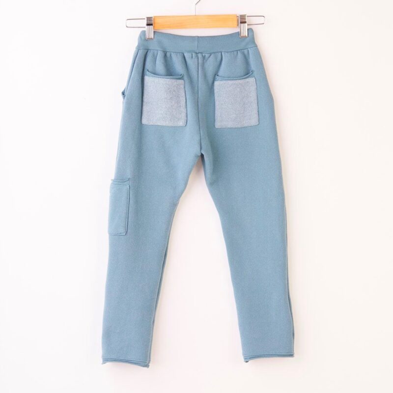 Pantalón largo felpa 5 bolsillos