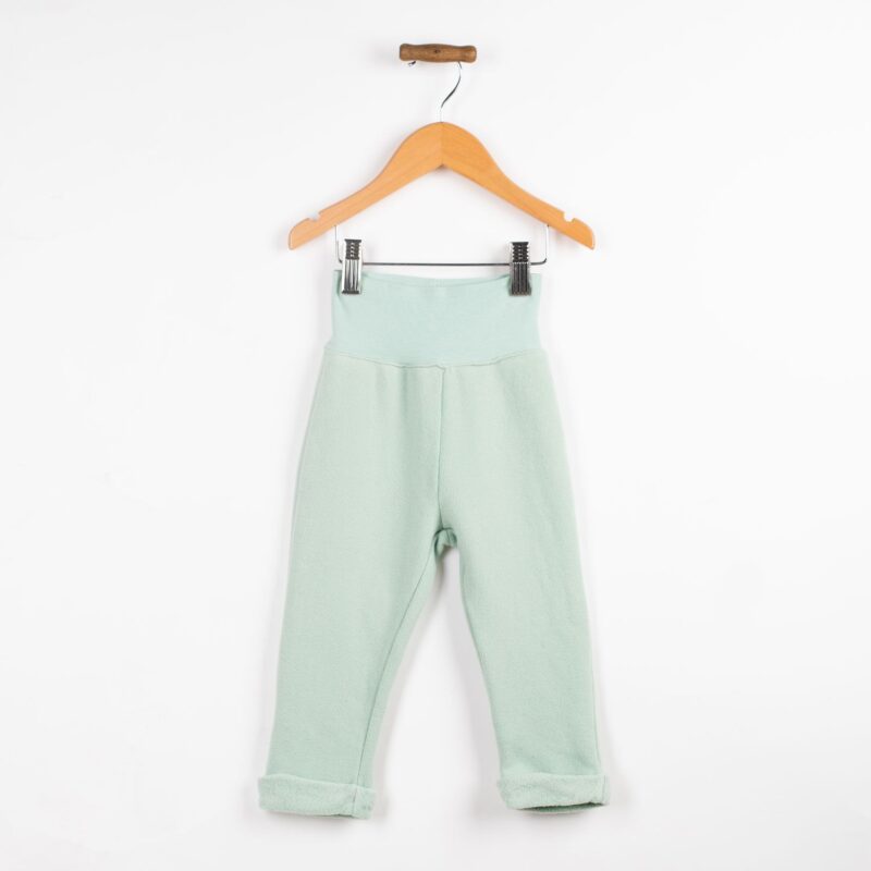 Pantalón calentito bebé menta