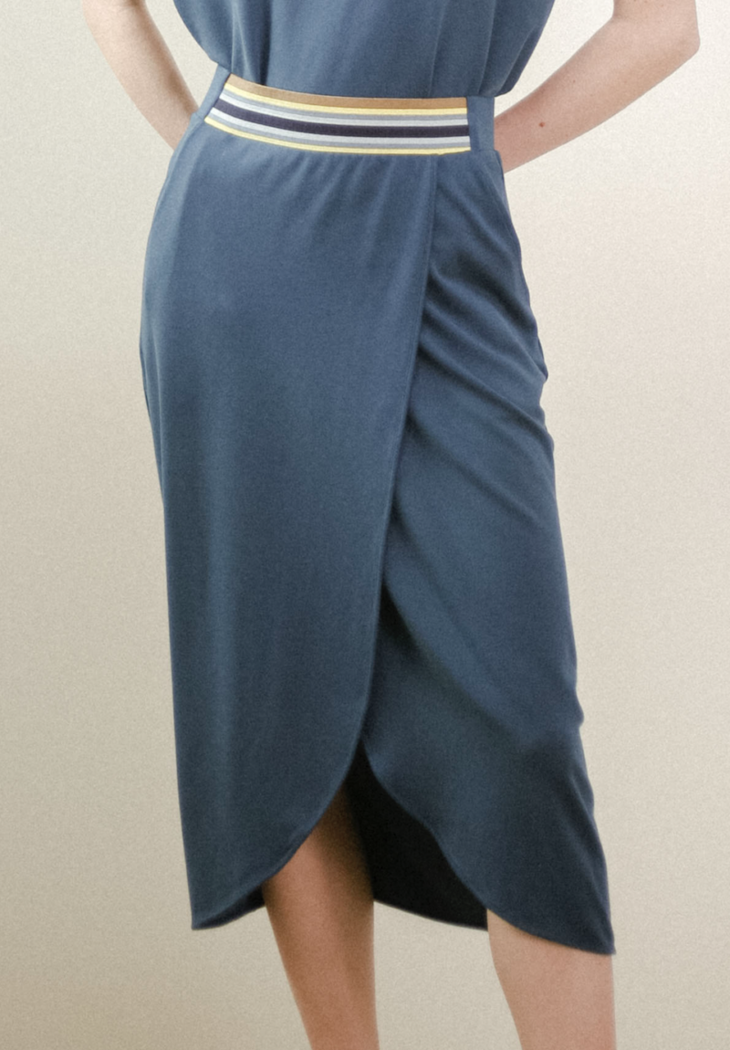 Falda cruzada