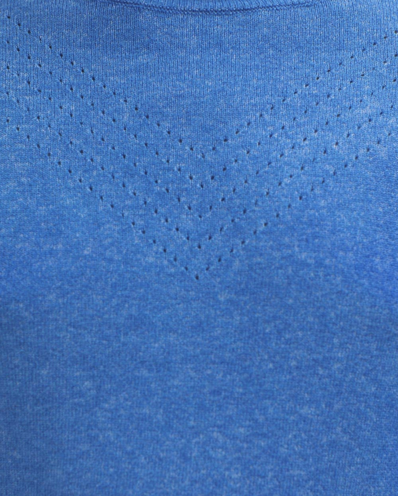 Jersey cuello vuelto calados - Imagen 3