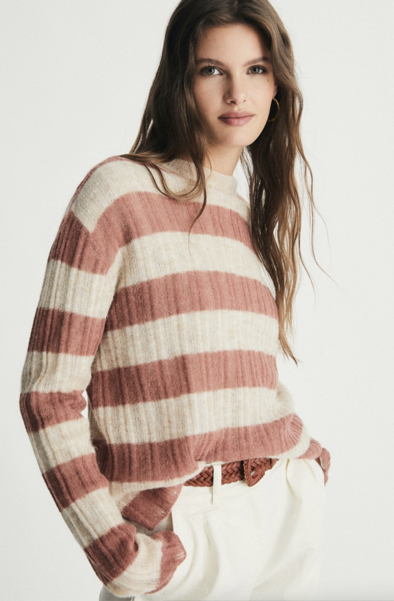 Jersey rayas cuello perkins - Imagen 2