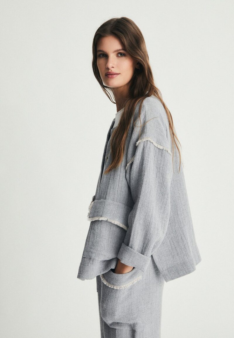 Chaqueta flecos - Imagen 3