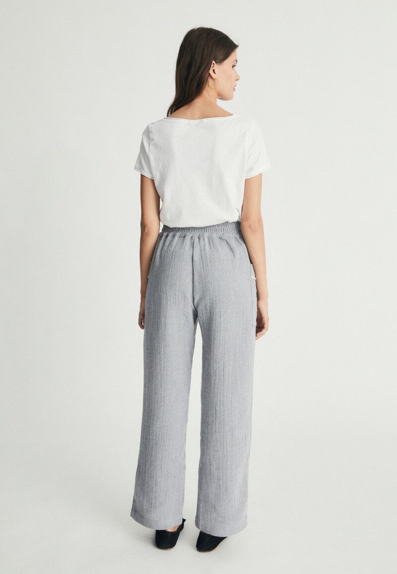 Pantalón bolsillos flecos - Imagen 4