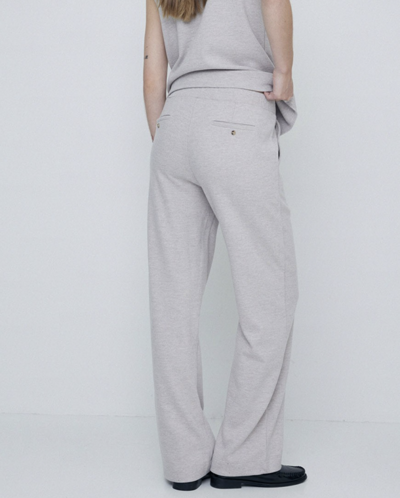 Pantalón ancho piqué - Imagen 4