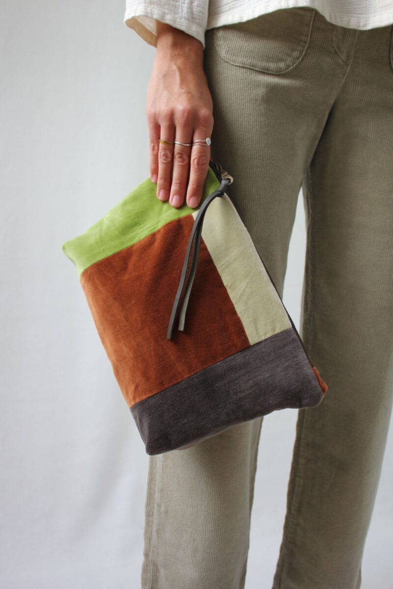 Velvet purse
