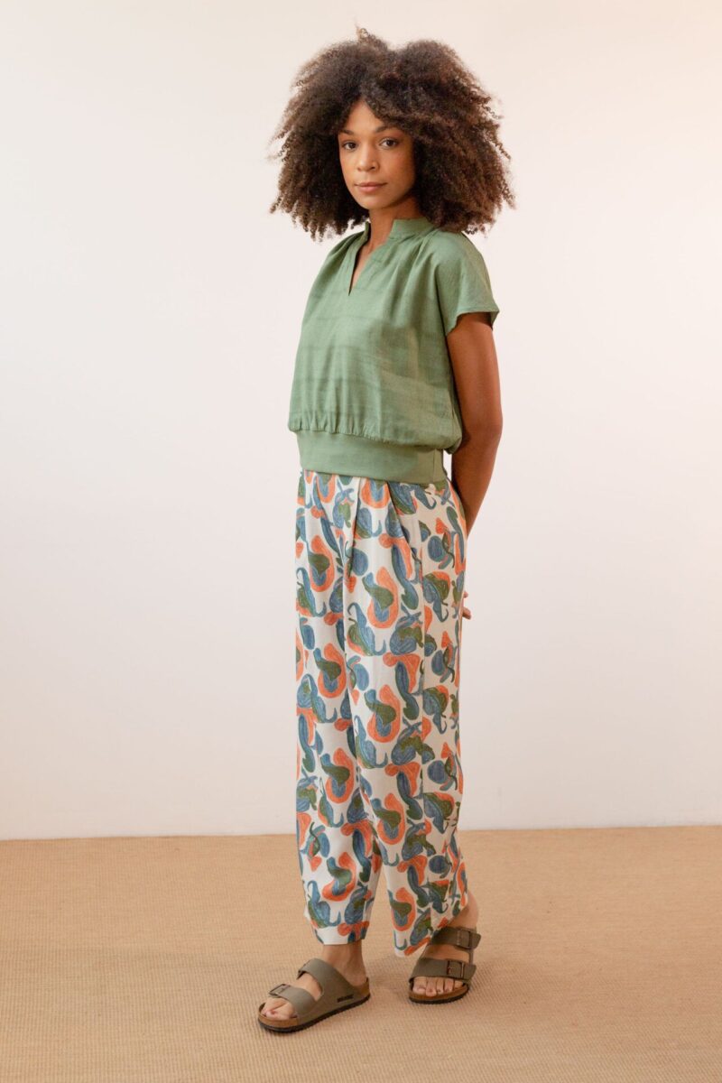 Pantalón estampado