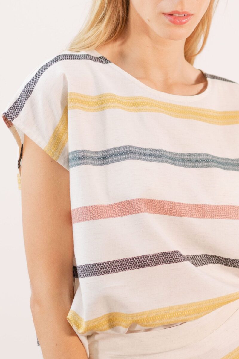 Blusa rayas - Imagen 3
