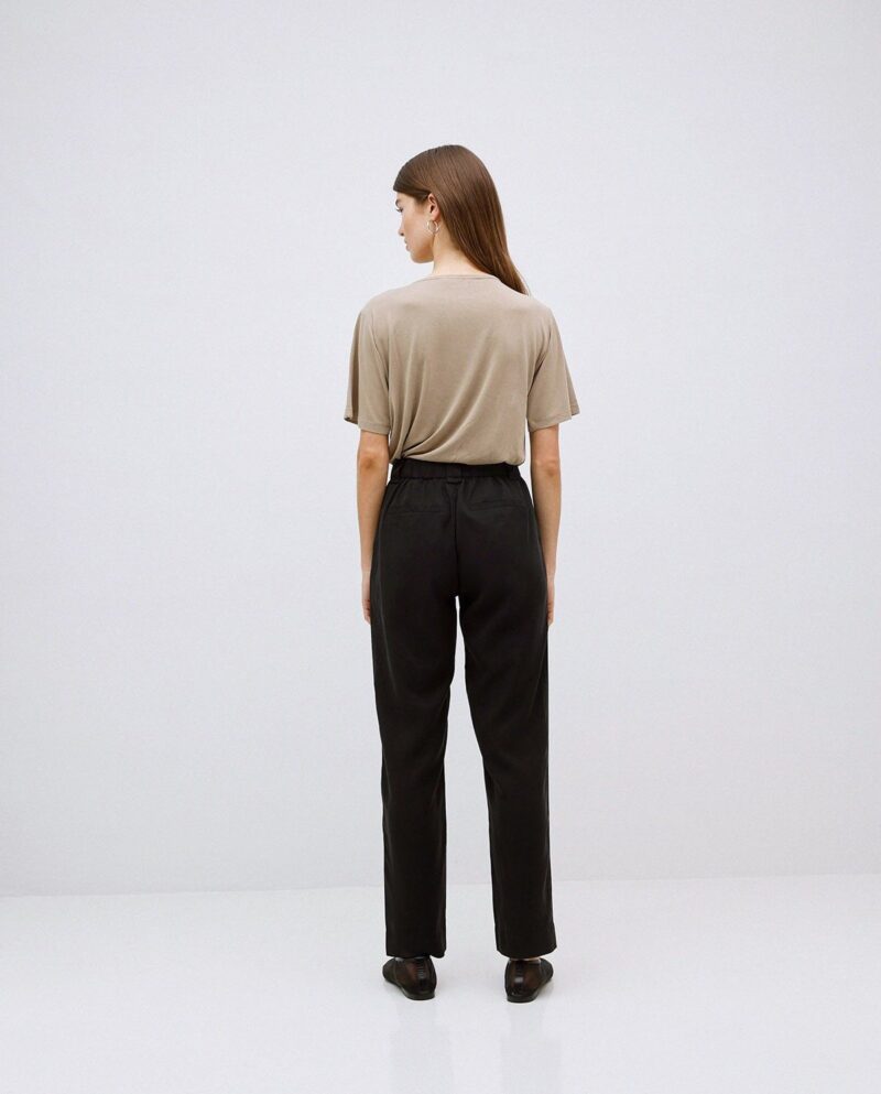 Pantalón tencel recto - Imagen 3