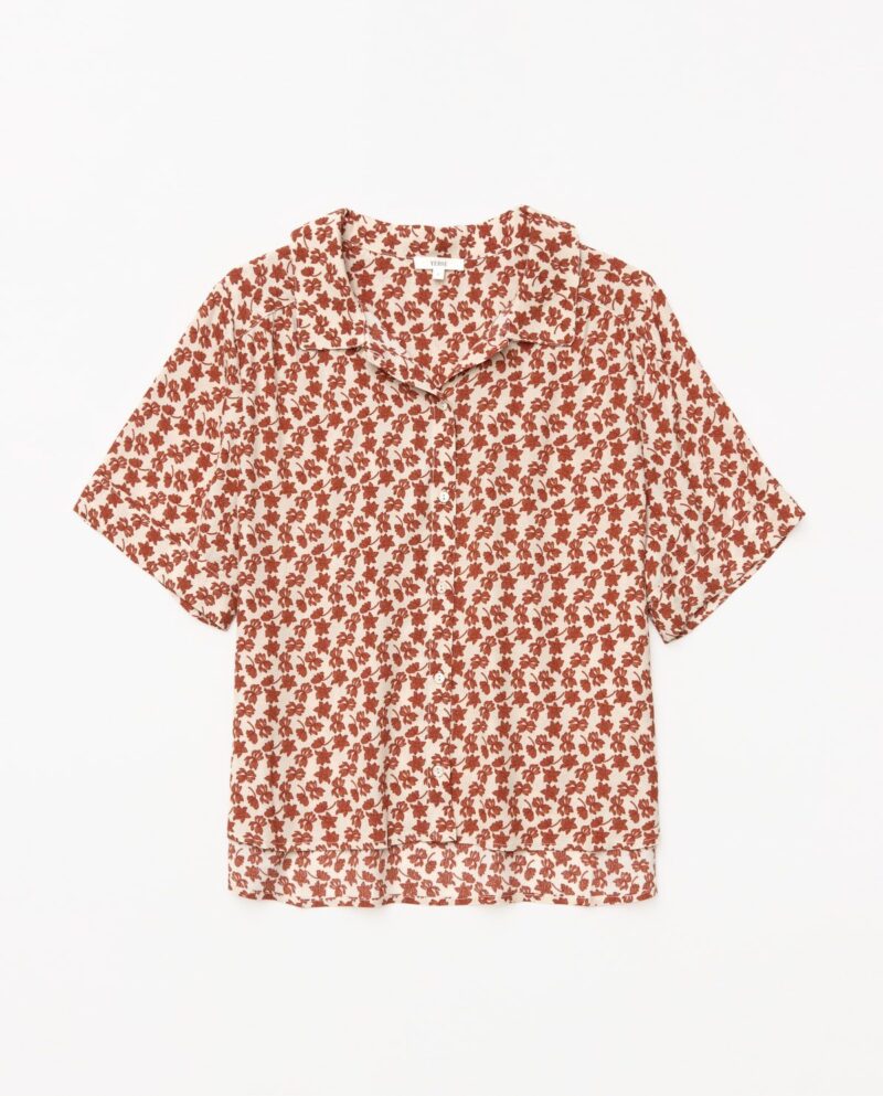 Camisa viscosa cuello camisero - Imagen 3