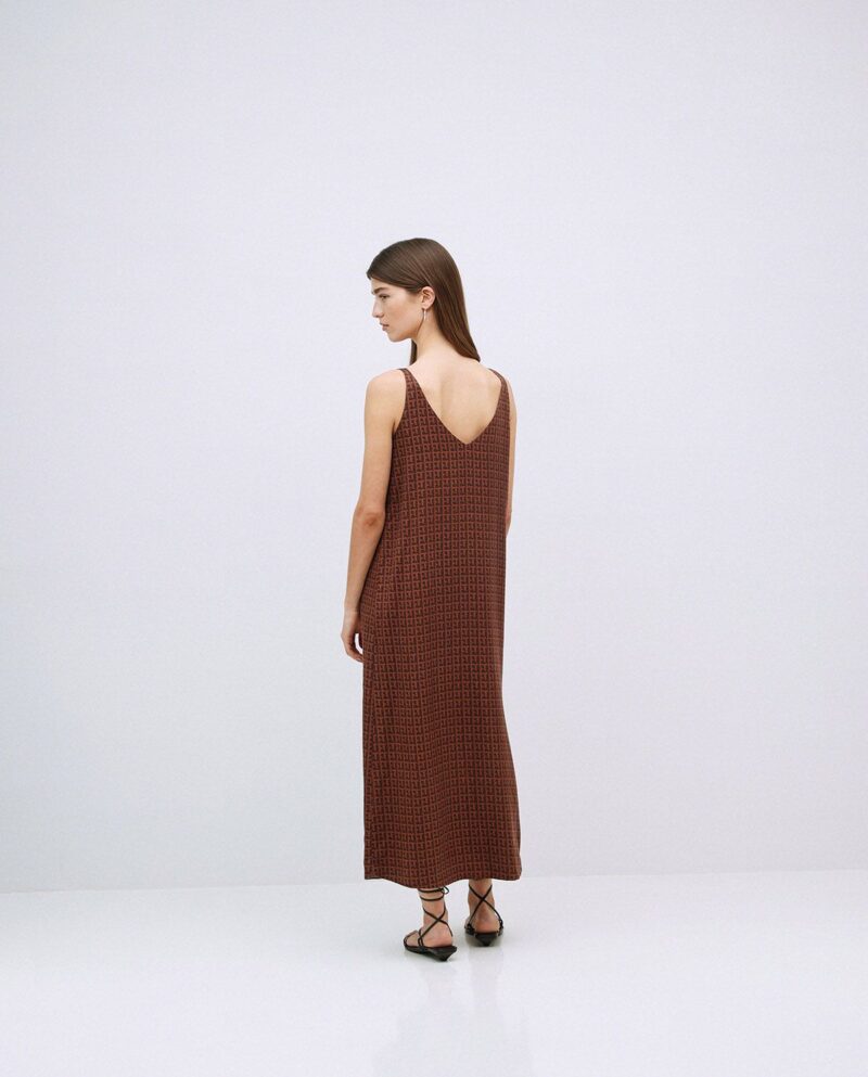 Vestido tencel pico - Imagen 2