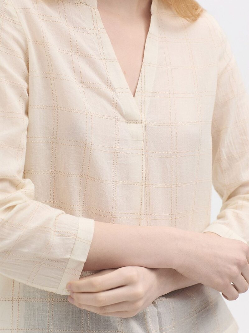 Blusa jacquard sim - Imagen 3