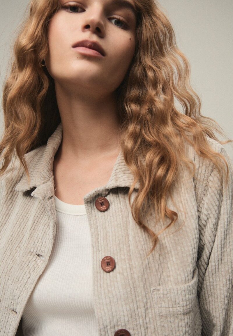 Chaqueta pana irregular - Imagen 2