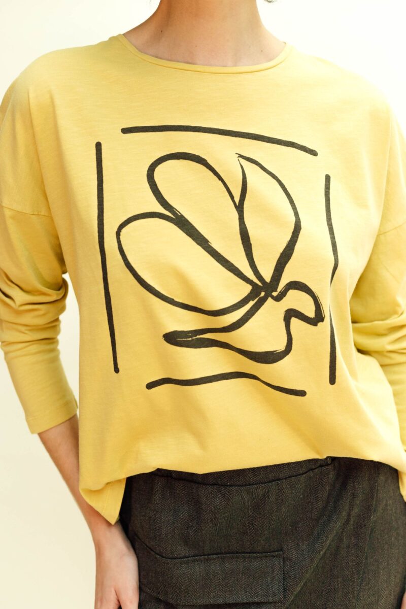 Camiseta amarilla