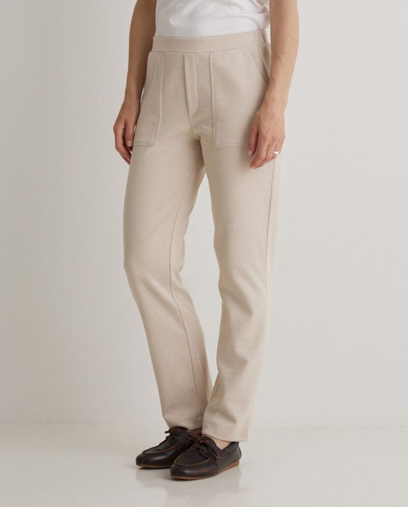 Pantalón recto afranelado - Imagen 8