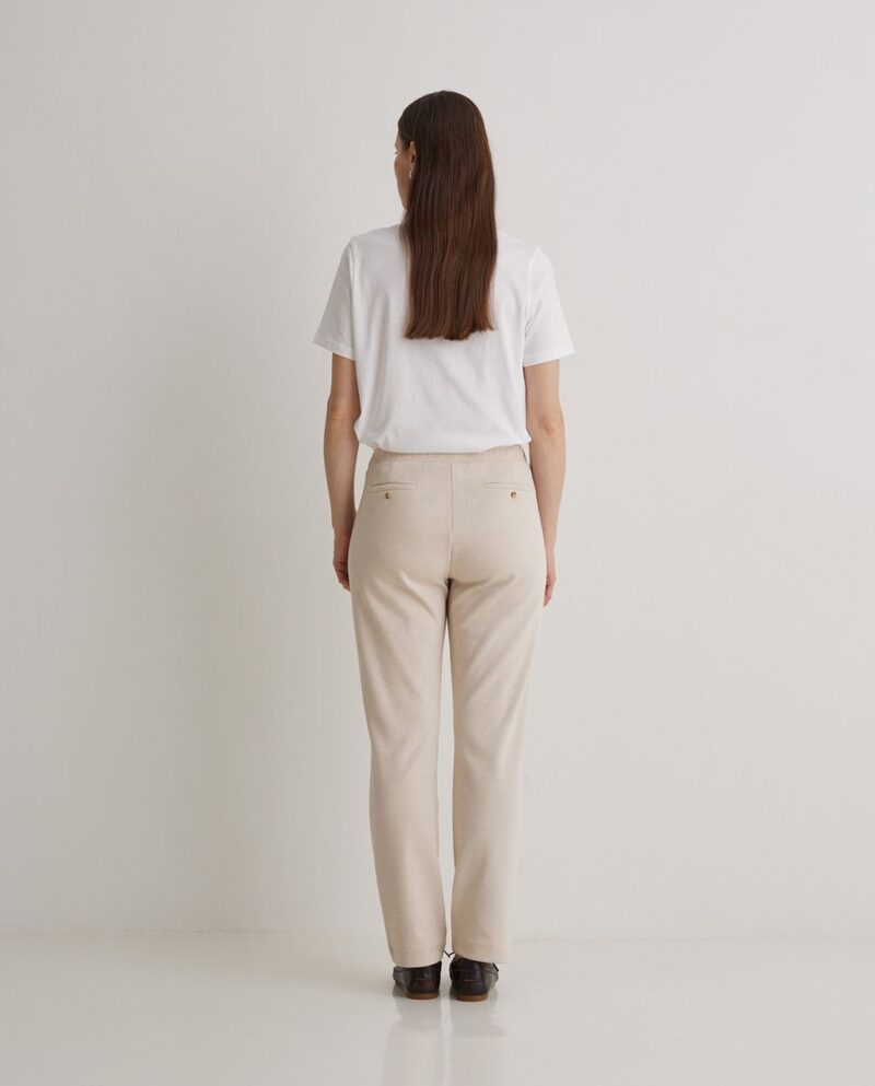 Pantalón recto afranelado - Imagen 6