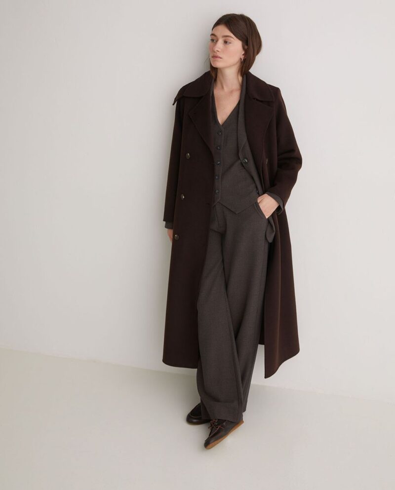 Pantalón ancho cuadritos - Imagen 3