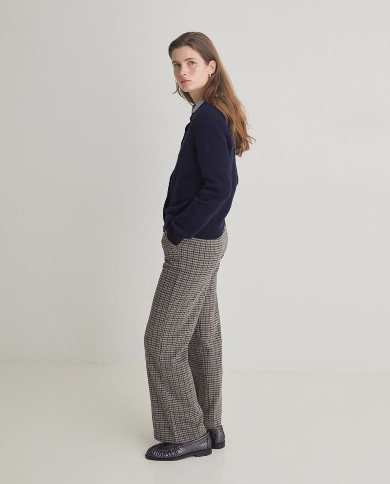Pantalón anchos cuadros - Imagen 3