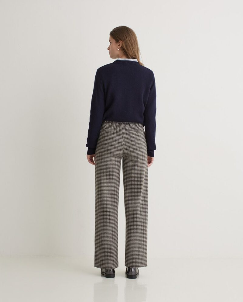 Pantalón anchos cuadros - Imagen 4