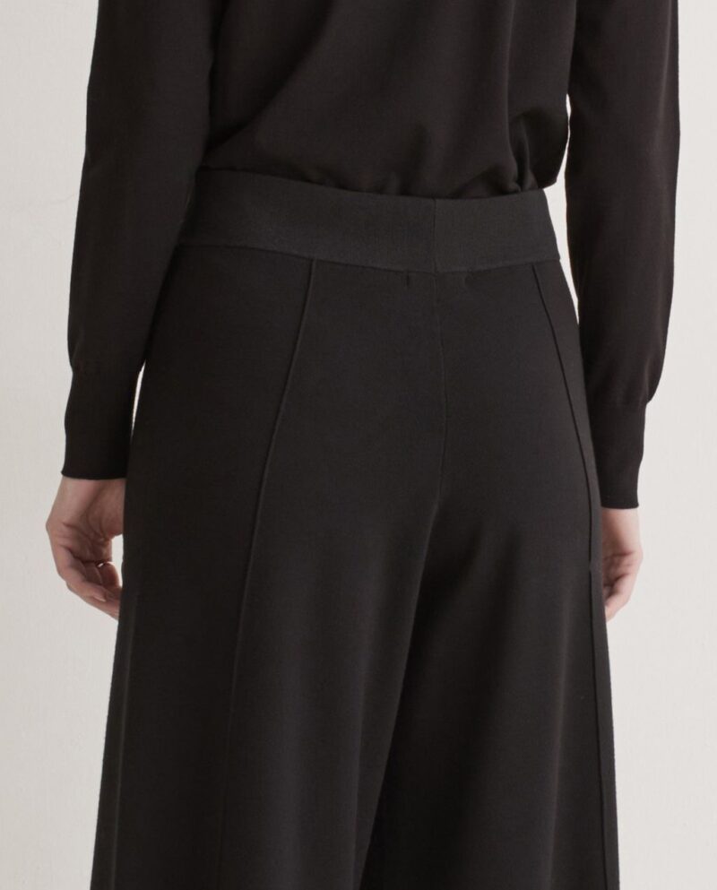 Pantalón  culotte negro - Imagen 3