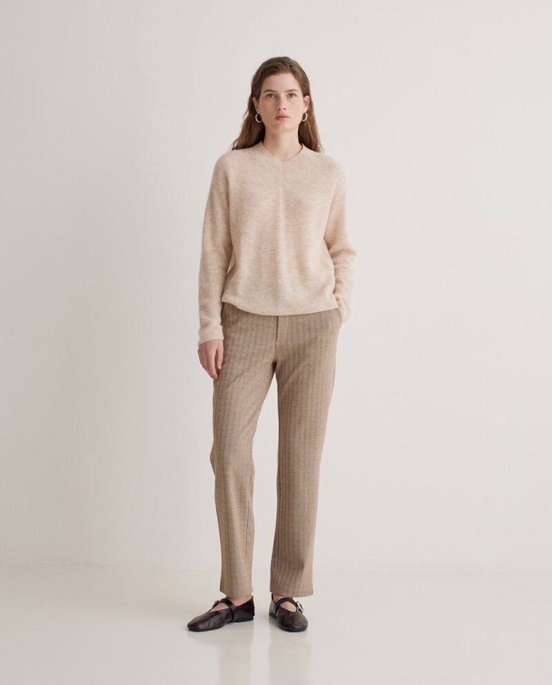 Pantalón recto espiga