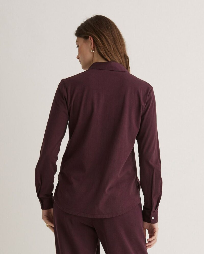 Camisa básica detalle popelín - Imagen 4