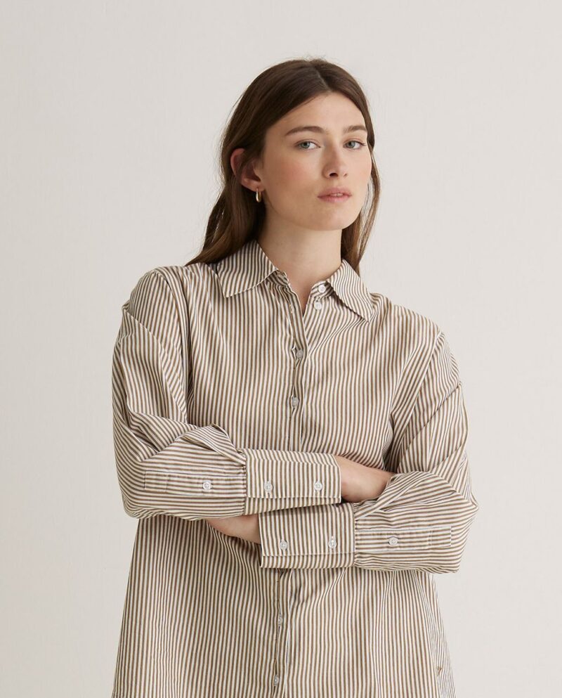 Camisa oversize popelin - Imagen 2
