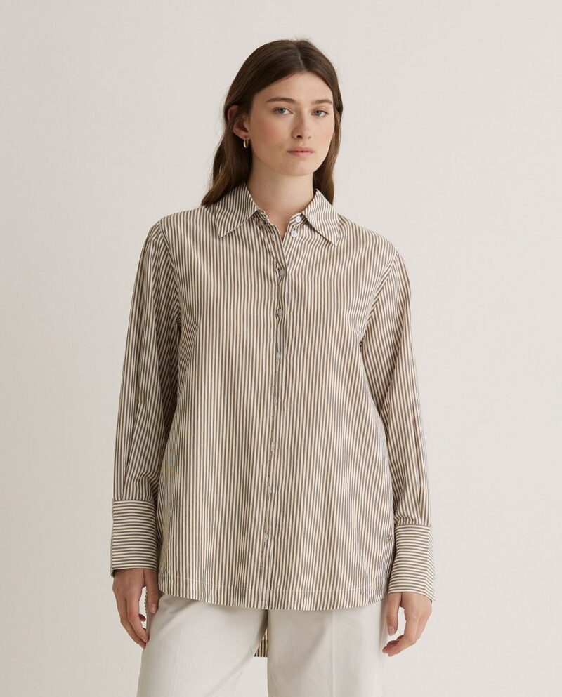 Camisa oversize popelin - Imagen 3