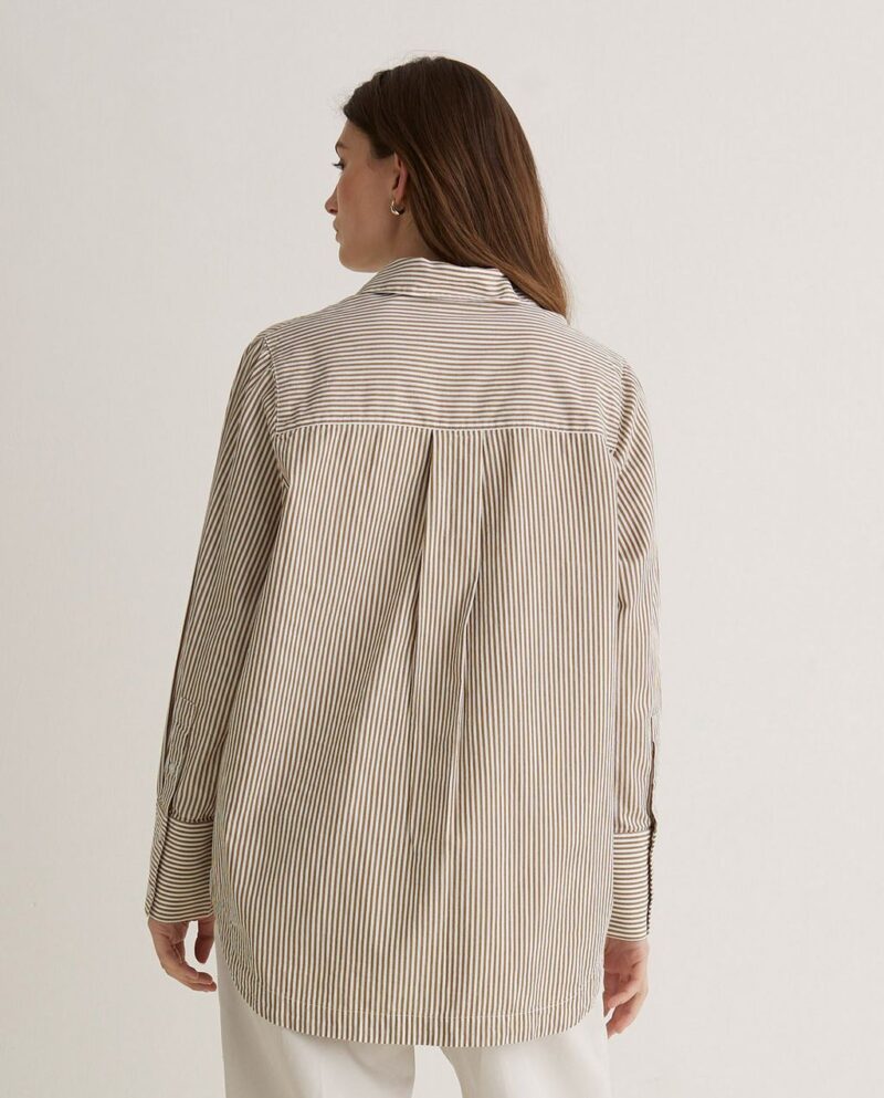 Camisa oversize popelin - Imagen 4